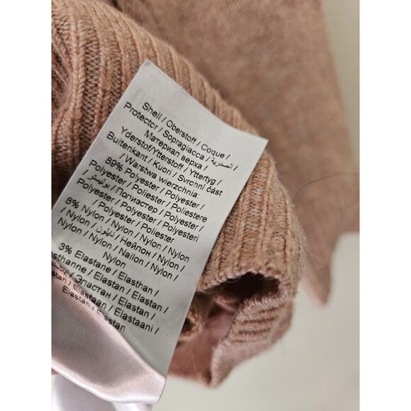 ICHI Womens Pink Round Neck Sweater Jumper Size Small - Picture 6 of 6